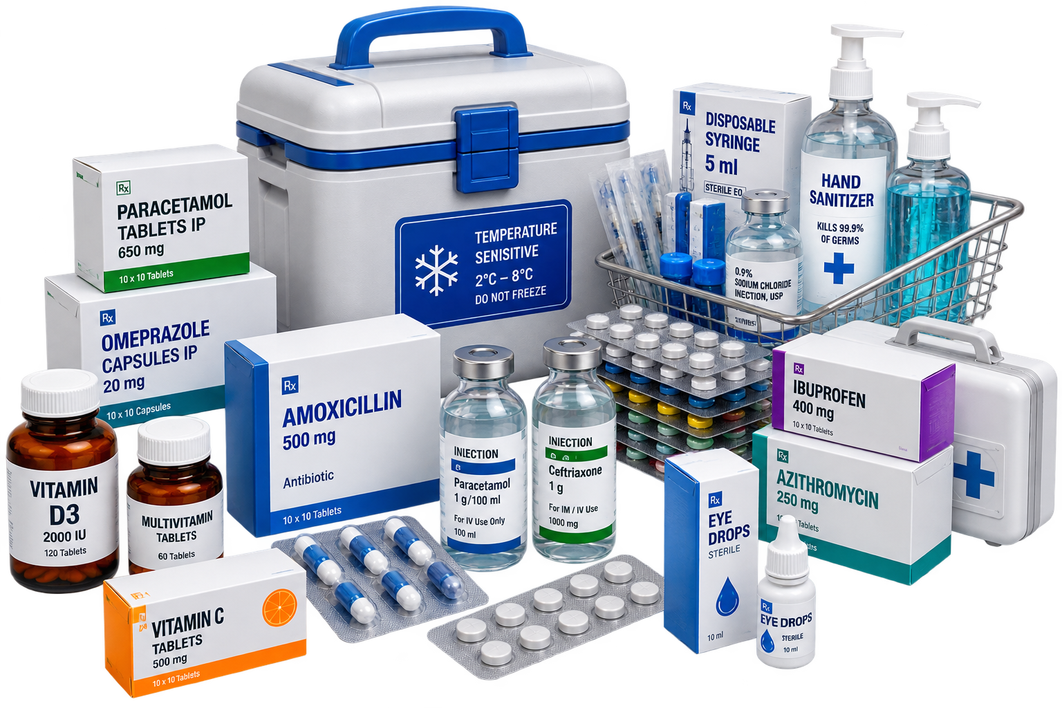 Pharmaceuticals and healthcare
