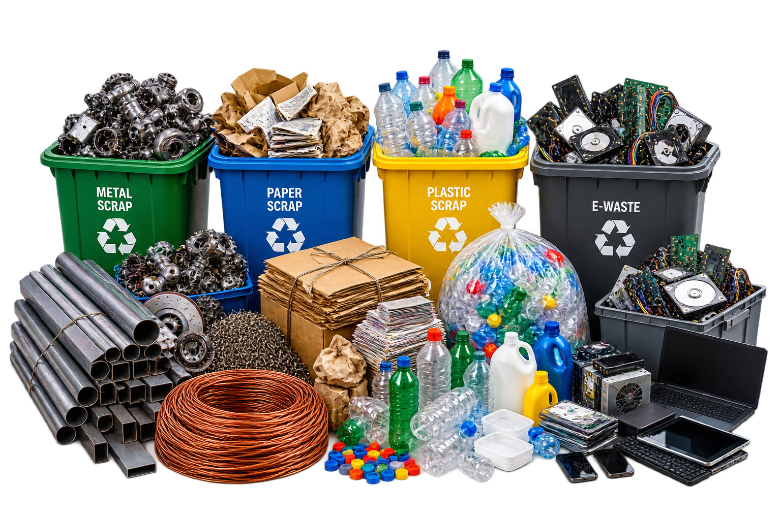 Recycling and scrap materials
